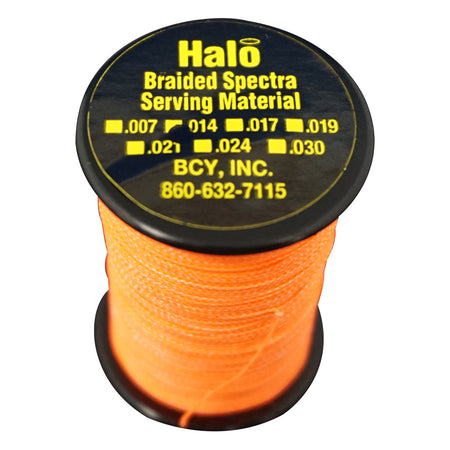 BCY Halo End and Center Serving Neon Orange .014 120 yds.