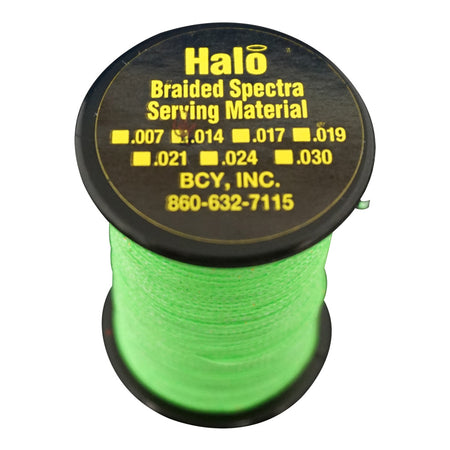 BCY Halo End and Center Serving Neon Green .014 120 yds.