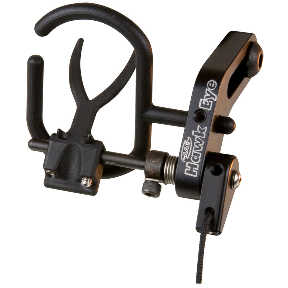 AAE Hawk Eye Right-Hand Drop Away Arrow Rest Black