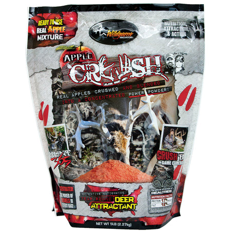Wildgame Apple Crush 5 lb Mix Attractant Natural Apple Protein Deer Lure