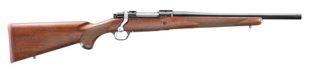 Ruger 67103 Hawkeye Hunter 358 Win 4+1 16.60" Satin Blued Threaded Barrel, Satin Blued Steel Receiver w/Integral Scope Mount, American Walnut Fixed Stock, Right Hand