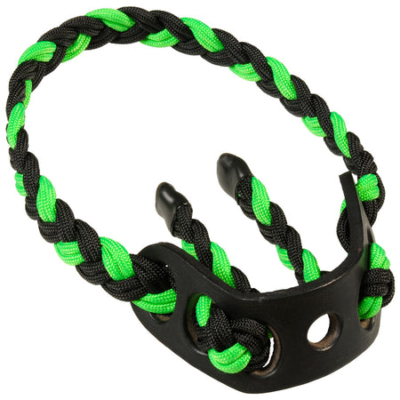 Paradox Black/Neon Green Elite Harness Leather Bow Sling