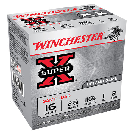 Winchester  Shotgun Ammo 16 Gauge 2.75 in 1 oz #8