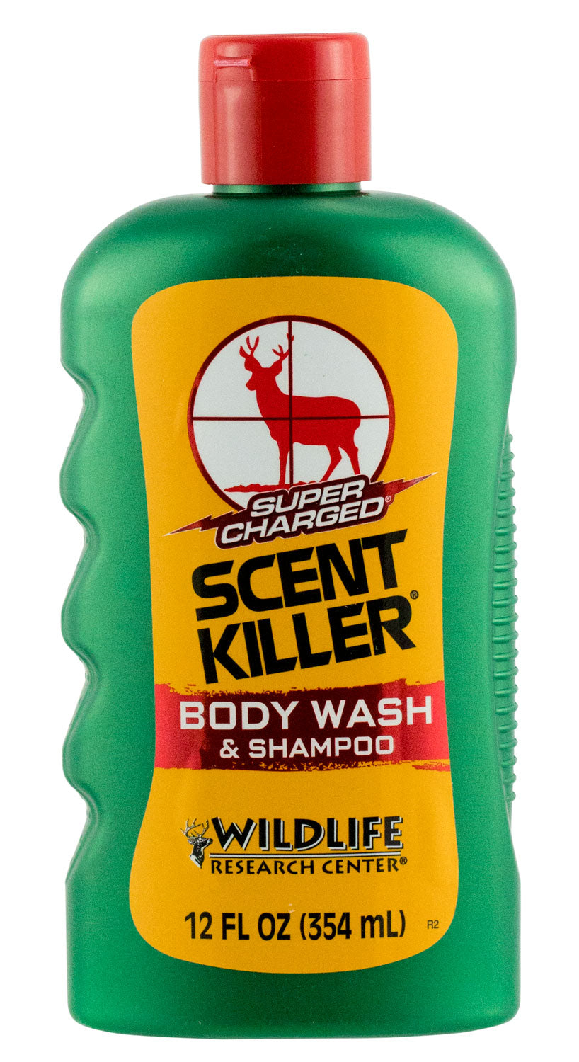 Wildlife Research Super Charged Scent Killer Shampoo & Body Wash 12oz Odor Eliminator