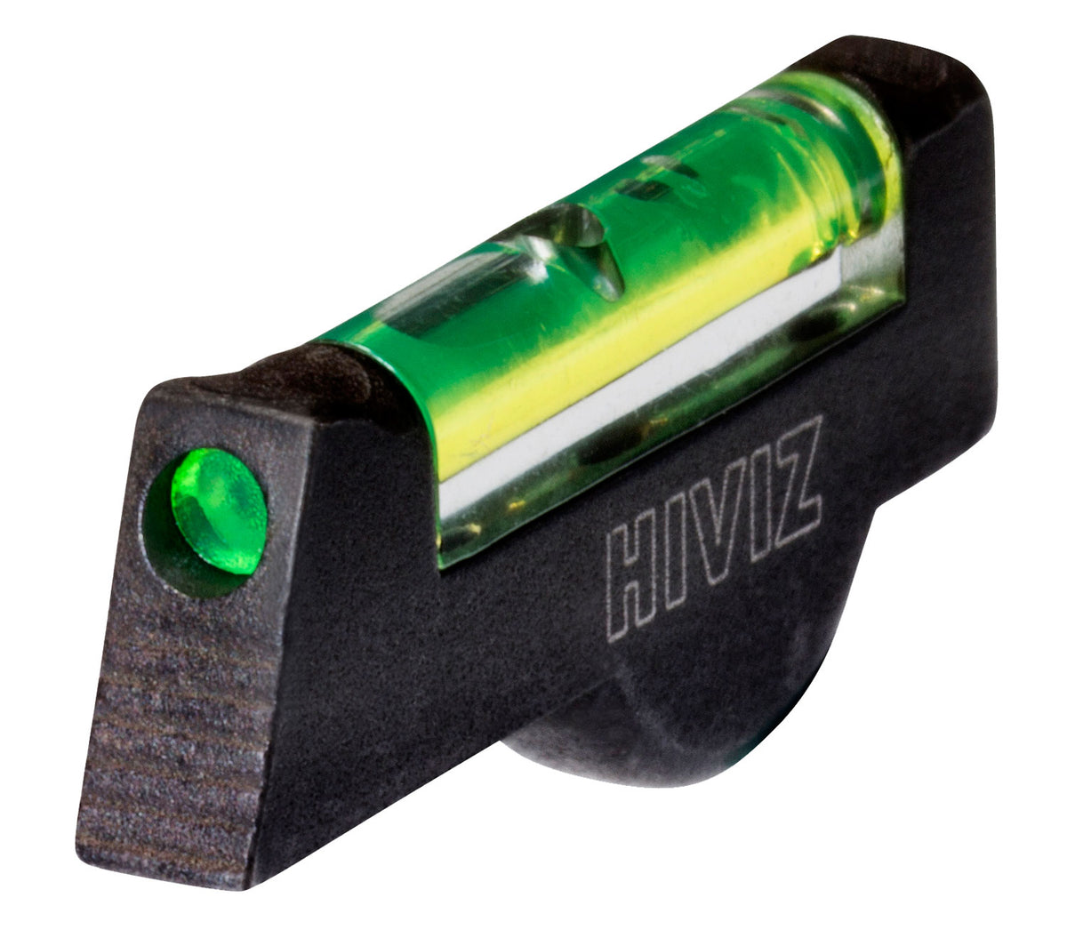 HiViz SW1002G Pinned Front Replacement Sight for Smith & Wesson Revolvers | Green Fiber Optic