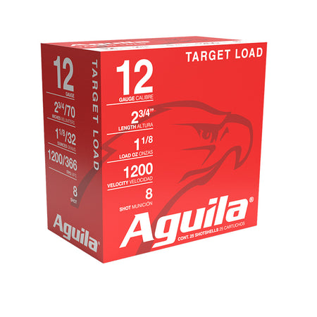 Aguila Competition #8 12 Gauge 1-1/8 oz 2.75 in