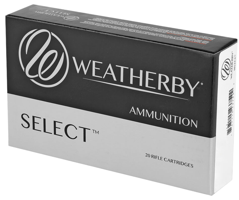 Weatherby Select Plus Interlock .224 Weatherby Mag 55 grain Spire Point ammunition