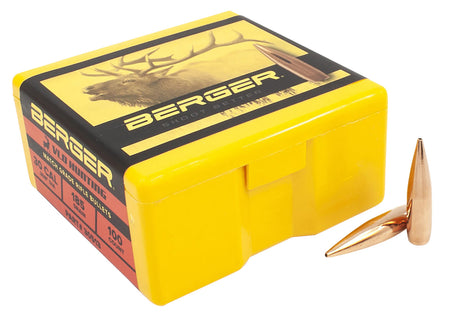 Berger VLD Hunting Long Range 30 Cal 185gr Reloading Bullets 100/Box