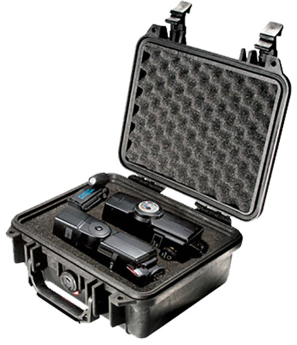 Pelican Protector 1200 Small Handgun Hard Case Black Polypropylene Foam