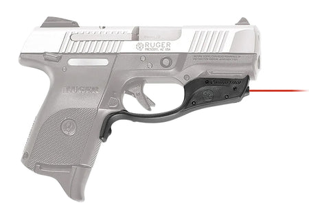 Crimson Trace Red Laser Laserguard for Ruger SR9c/SR40c Pistols, Adjustable Windage and Elevation, Black Polymer