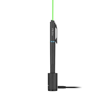 Olight O-Pen Glow Black LED Pen Light and Green Laser
