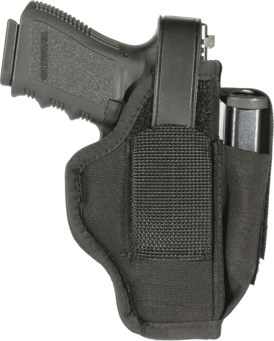 Blackhawk IWB/OWB Size 06 Black Cordura Belt Clip Holster for Medium/Large Semi-Auto 3.25-3.75" Barrel Ambidextrous