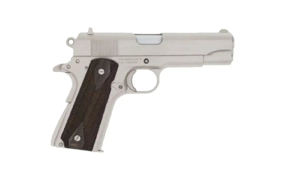 dSDS TISAS 1911A1 TC 9M 9MM PSTL NCKL FINISH 9RD 4.25"