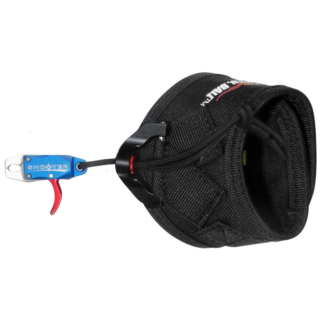 Tru Ball Junior Velcro Wrist Release Blue for Archery