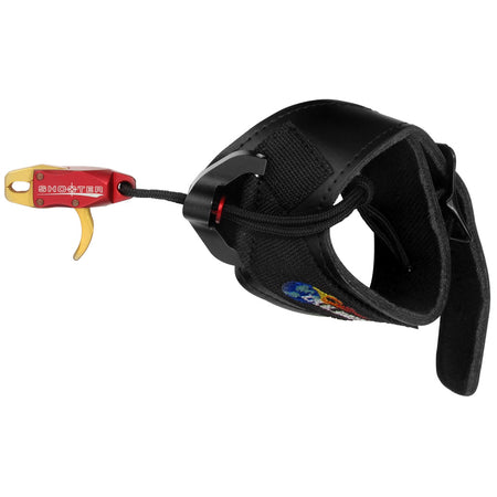 Tru Ball Junior Buckle Wrist Release Red for Archery