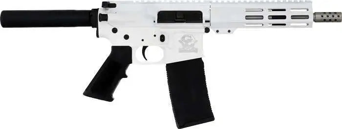GREAT LAKES FIREARMS G15 PSTL 223 WYLDE 7.5"STS BBL MLOK WHITE
