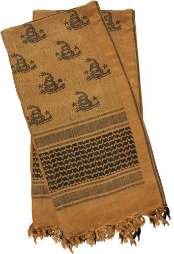 Red Rock DTOM Shemagh Head Wrap in Coyote and Black