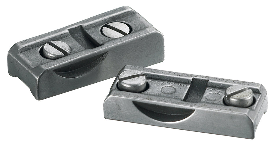 Ruger 90004 Black Steel Two-Piece Scope Base Set for Ruger No. 1 Varminter and No. 3 Rifles