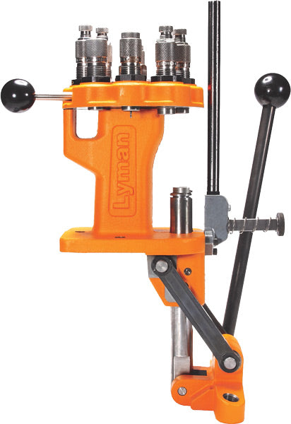 Lyman All American 8 Turret Reloading Press Brass Smith Series