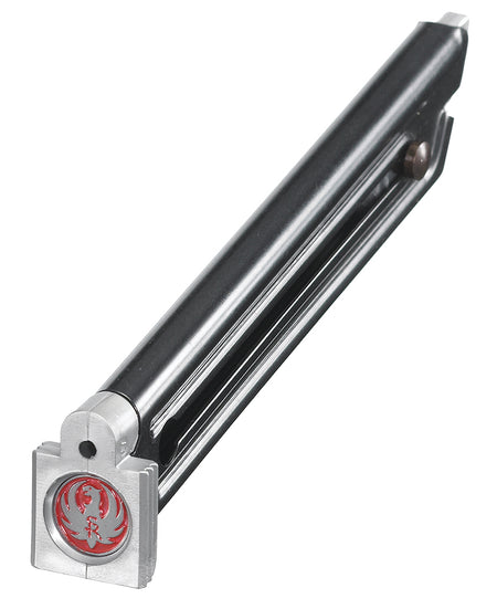 Ruger 90062 Replacement 9-Round 22 LR Magazine for Ruger Mark I, Blued Steel