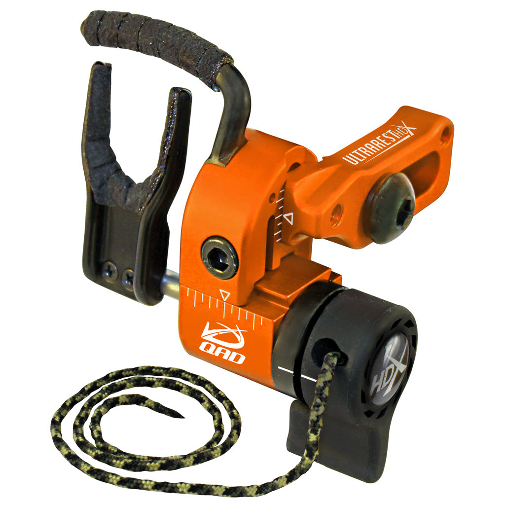 QAD UltraRest HDX Orange Drop Away Arrow Rest RH