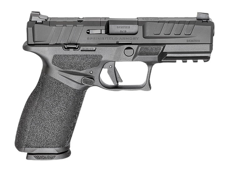 Springfield Armory EC9409BFCU Echelon 4.0FC 9mm Luger 20+1 17+1 4" Black Melonite Steel Barrel & Optic Ready/Serrated Slide, Polymer Frame w/Picatinny Rail, Ambidextrous
