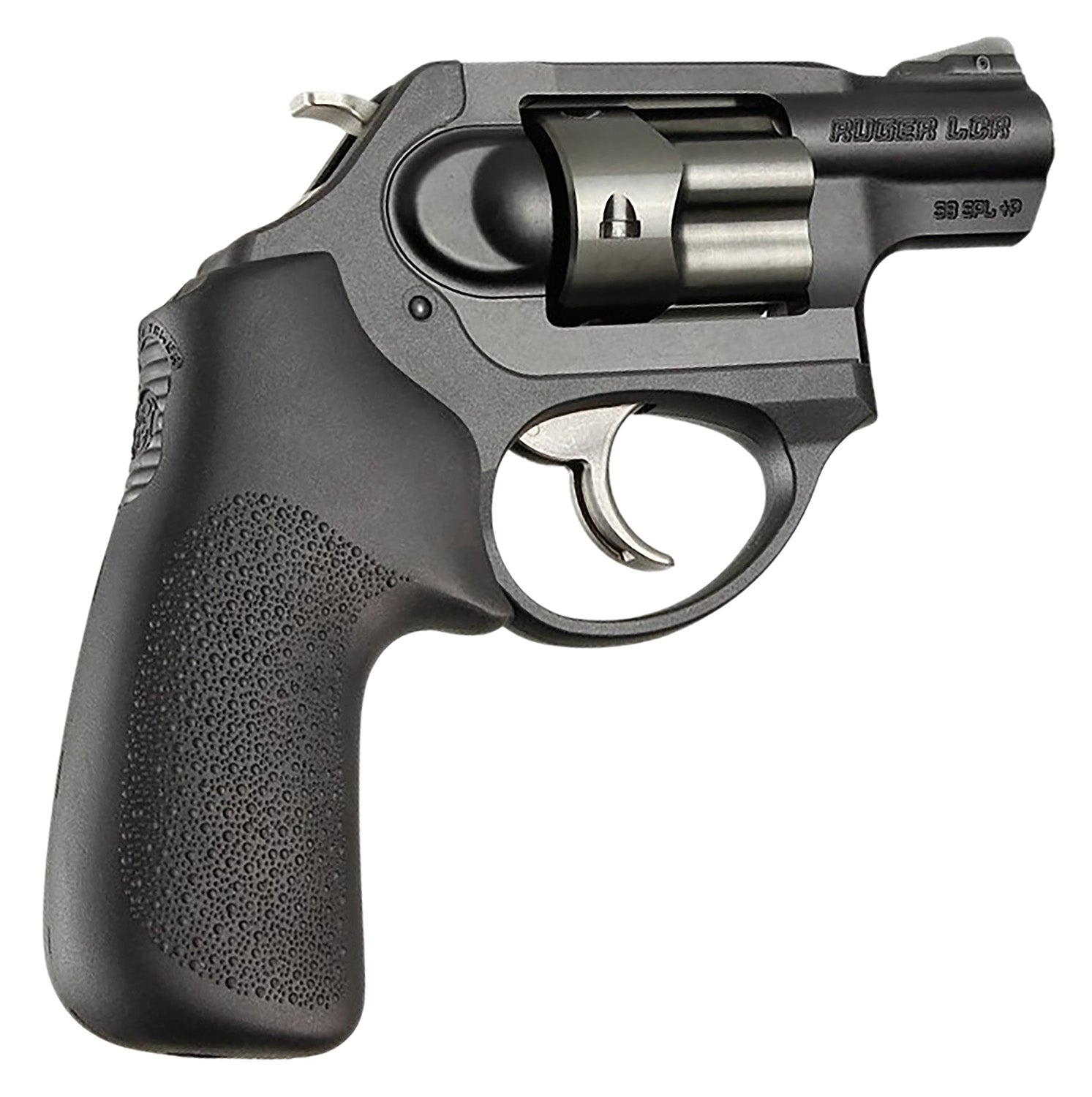 Hogue 78030 Ruger LCR LCRx Tamer Rubber Cushion Grip Black No Finger Grooves