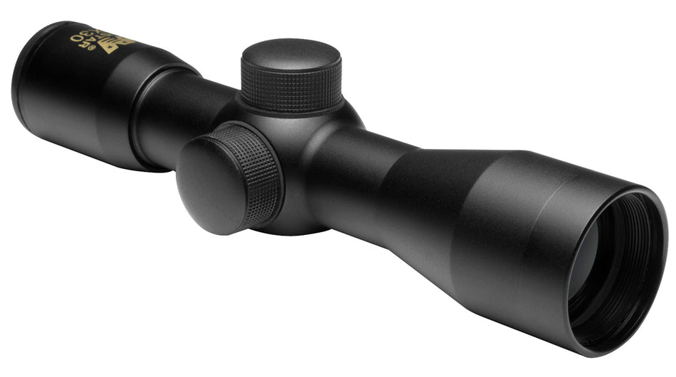 NcStar Tactical 4x30mm Fixed Power Riflescope P4 Sniper Reticle 1" Tube Black Anodized