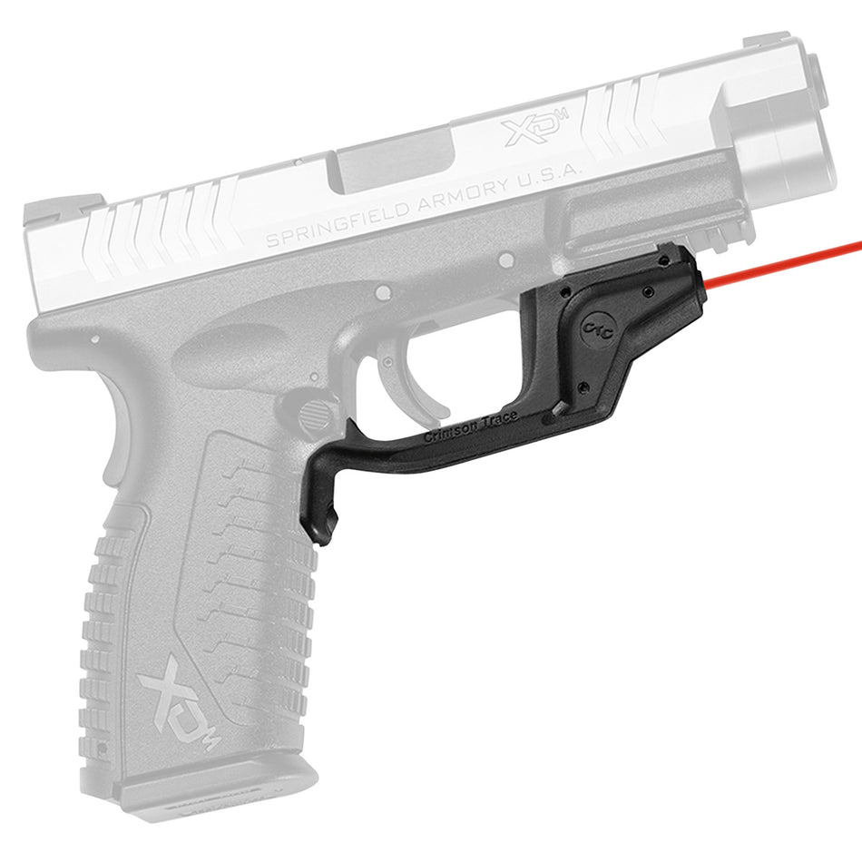 Crimson Trace 0160901 Red Laser Laserguard Compatible with Springfield XD and XDM Pistols, Black Polymer