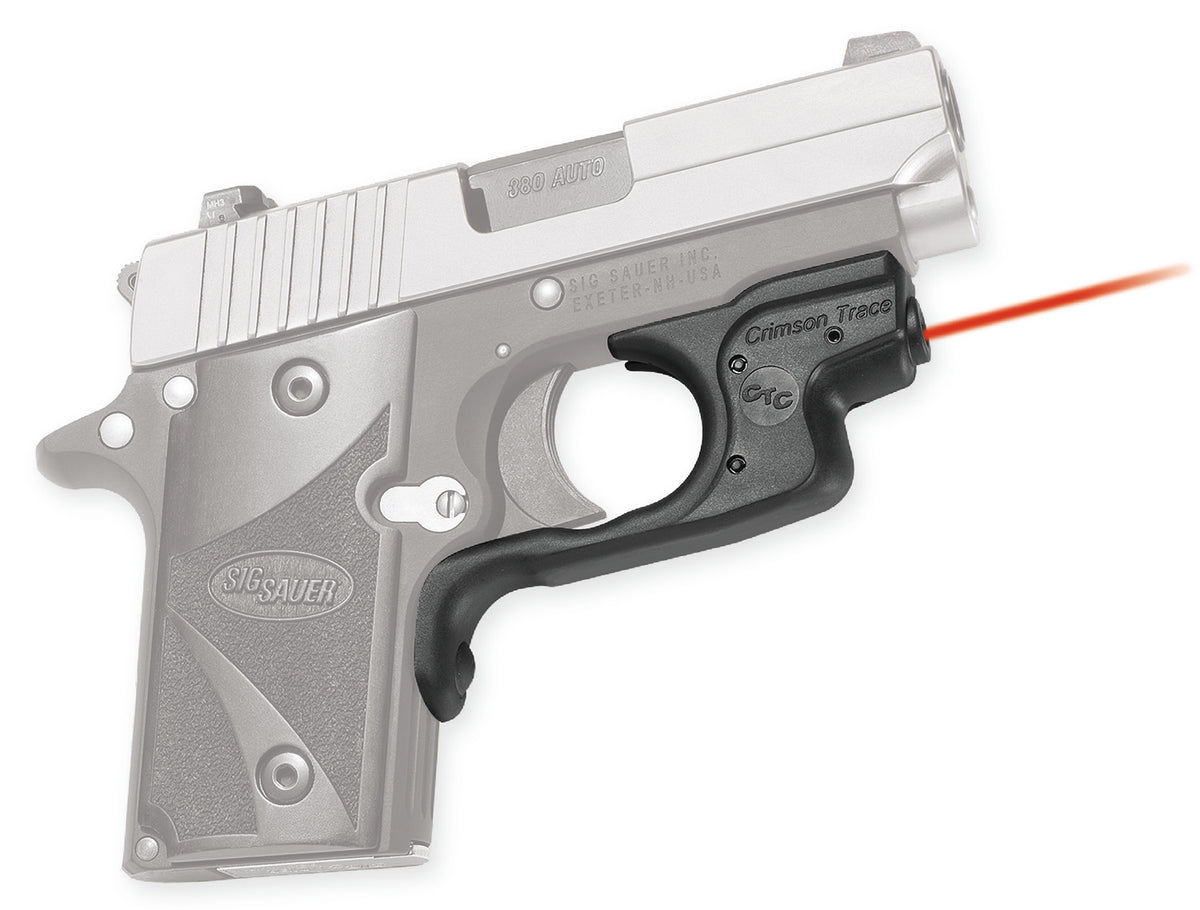 Crimson Trace Laserguard Fits Sig Sauer P238/P938 Pistols, Red Laser, Black Polymer