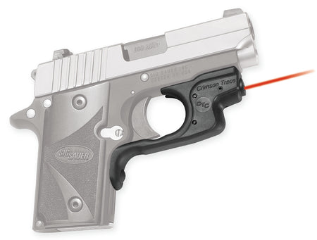 Crimson Trace Laserguard Fits Sig Sauer P238/P938 Pistols, Red Laser, Black Polymer