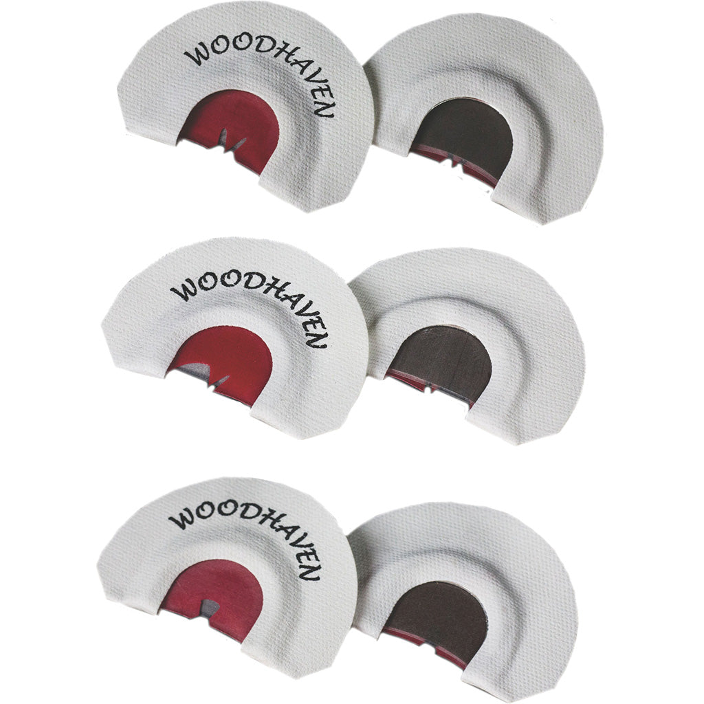 WoodHaven Red Zone 3-Pack Turkey Diaphragm Calls