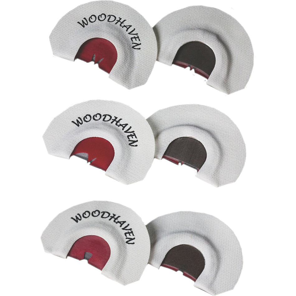 WoodHaven Red Zone 3-Pack Turkey Diaphragm Calls
