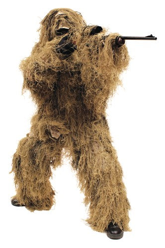 Red Rock Adult Desert Ghillie Suit 5 Piece Medium Large