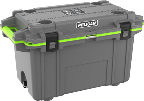 Pelican 70 Quart Elite Cooler Dark Gray Green