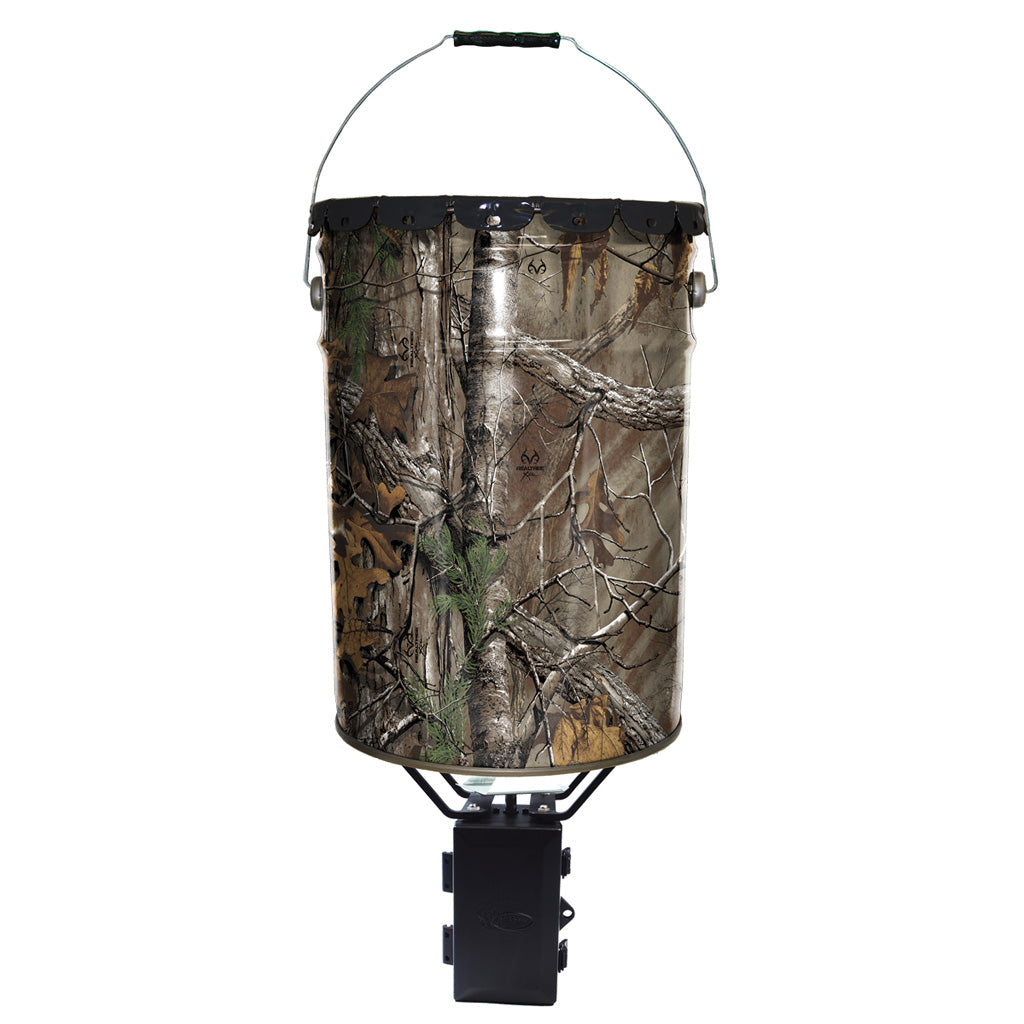 Wildgame Quick Set 50 Feeder with Galvanized Spinner Plate and Dusk/Dawn Times