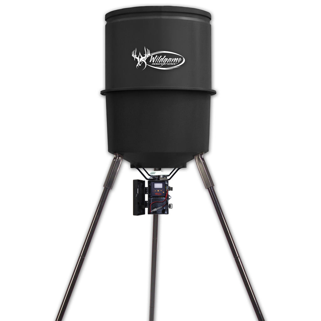 Wildgame Quick Set 225 Heavy Duty Free Standing Feeder 4 Feed Times