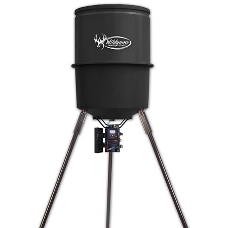 Wildgame Quick Set 225 Heavy Duty Free Standing Feeder 4 Feed Times