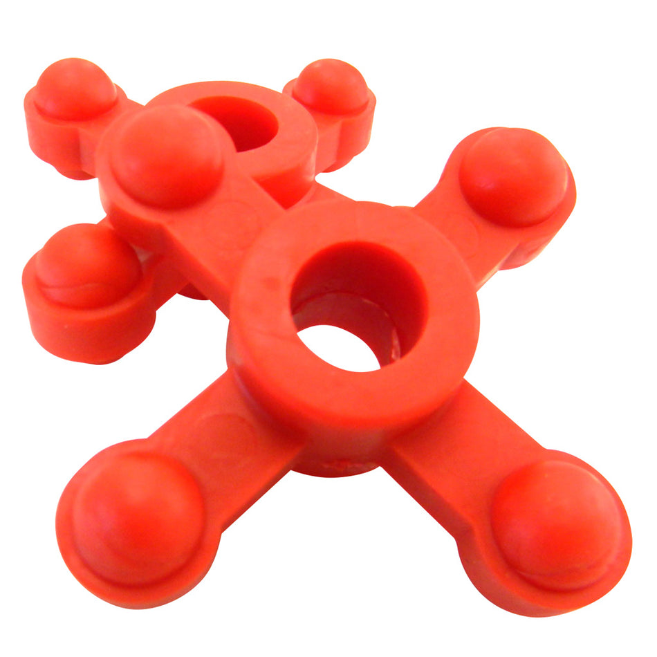 BowJax MaxJax Red Bow Stabilizer Dampener 5/8-1 in. Pack of 2