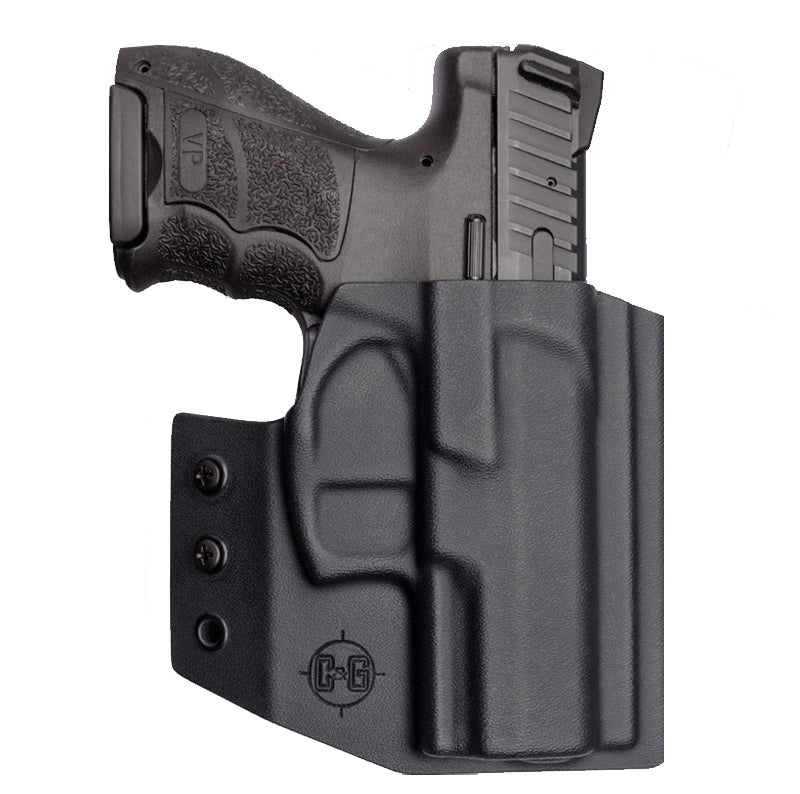 H&K VP9SK Right Hand OWB Covert Holster Black C&G
