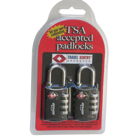 SKB TSA Combo Padlock Set of 2 with Custom Combination