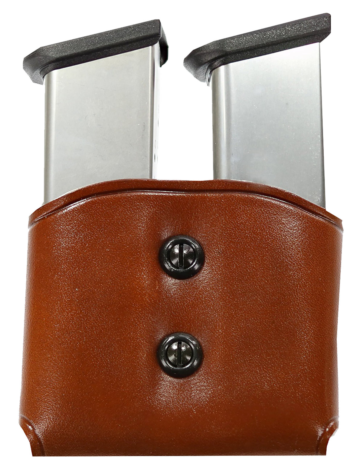Galco DMC26 Double Magazine Carrier Tan Saddle Leather Single Stack .45 ACP