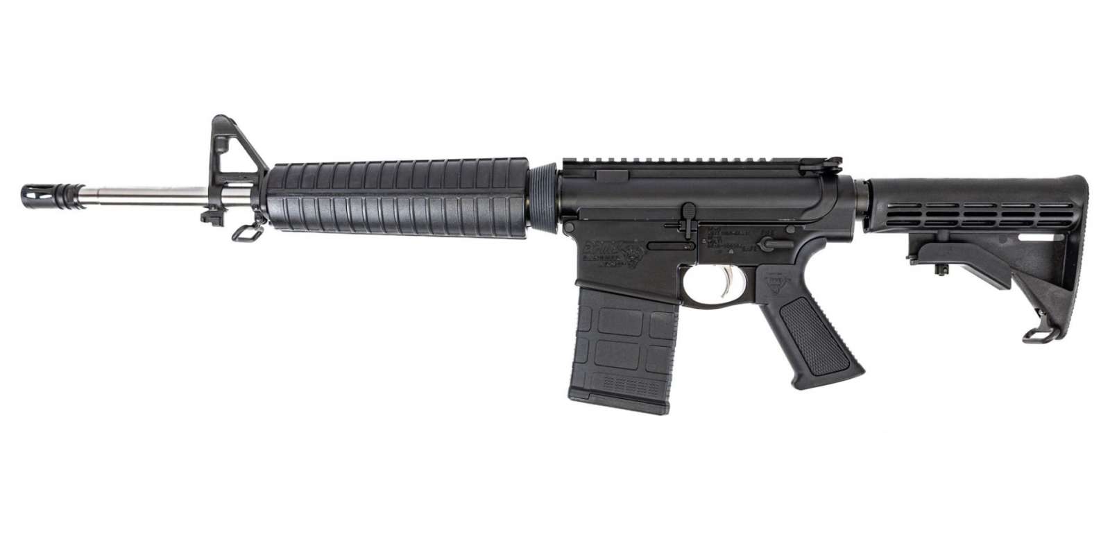 DPMS DP10 16" 308WIN RFL MID-LNGTH 1/10 TWIST BLK STS BBL