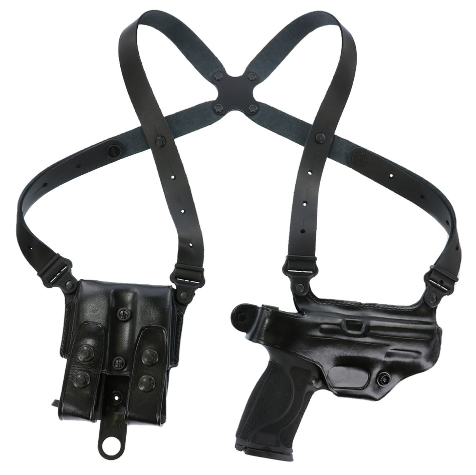 Galco Miami Classic Shoulder System MC248B Leather Compatible with Sig P220 P226 Browning BDA Right Hand