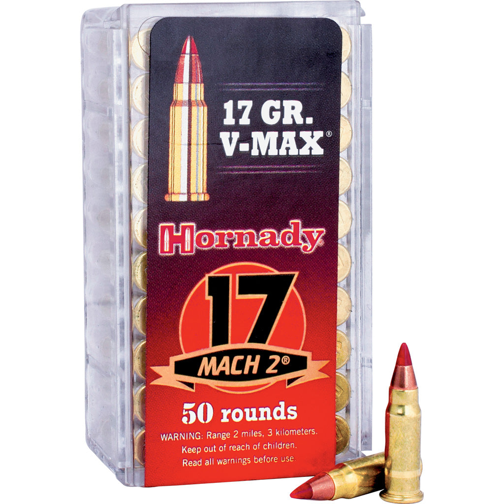 Hornady Varmint Express Hornady V-Max 17 Grain .17 Hornady Mach 2 2100 fps