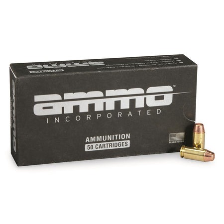 Ammo Inc Signature .40 S&W 180 grain Total Metal Jacket Brass Cased Centerfire Pistol Ammo