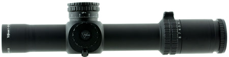 Trijicon AccuPower 1-8x28mm First Focal Plane 34mm Tube Illuminated Green Segmented Circle Mil Scope Black Finish