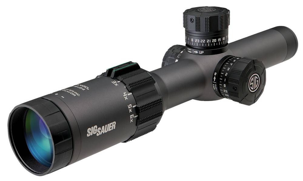 SIG TANGO6 1-6x24 Graphite Tactical Rifle Scope