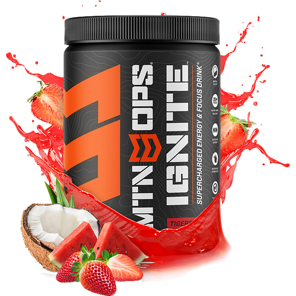 MTN OPS Ignite Tigers Blood Amino Acid Energy Focus Powder