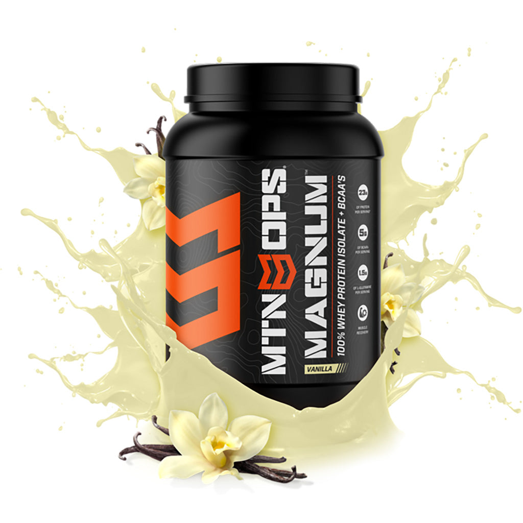 MTN OPS Magnum Whey and BCAA Vanilla Performance Supplement